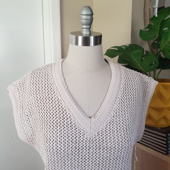 Joie Oatmeal Sparkle Sweater Size Large NEW! - Picture 8 of 13